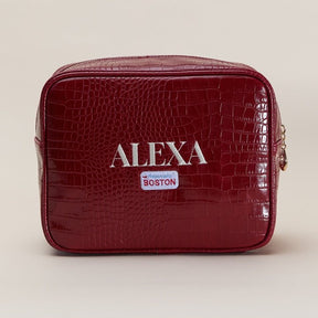 Boston Signature Croc Pouch