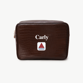 Boston Signature Croc Pouch
