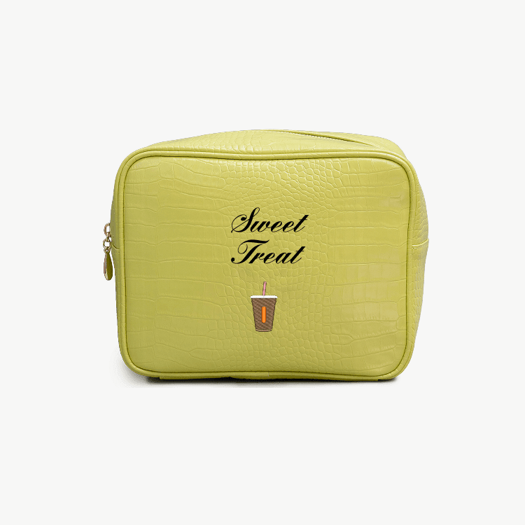 Boston Signature Small Croc Pouch