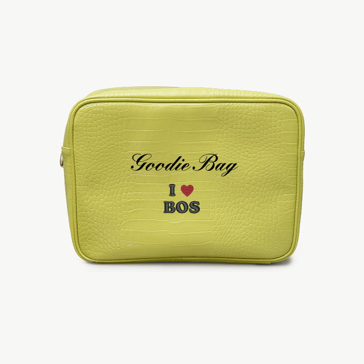 Boston Signature Croc Pouch