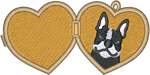 Boston Terrier Locket