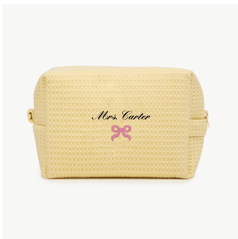Bridal Waffle Pouch