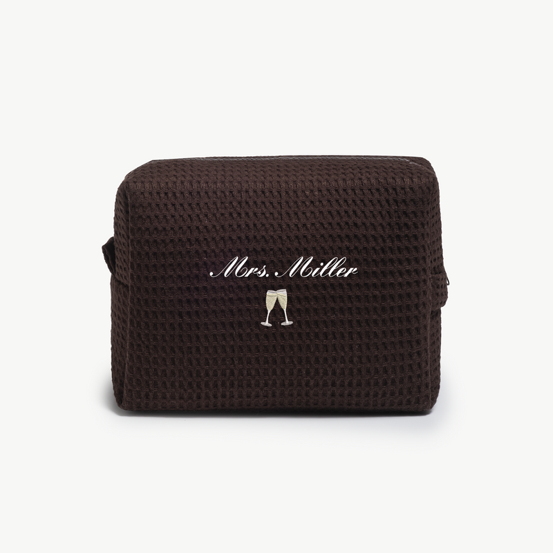 Bridal Waffle Pouch