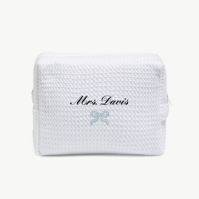 Bridal Waffle Pouch