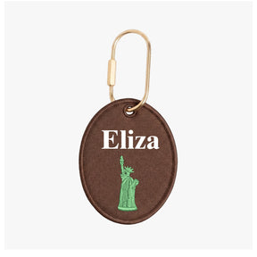 New York Signature Oval Charm