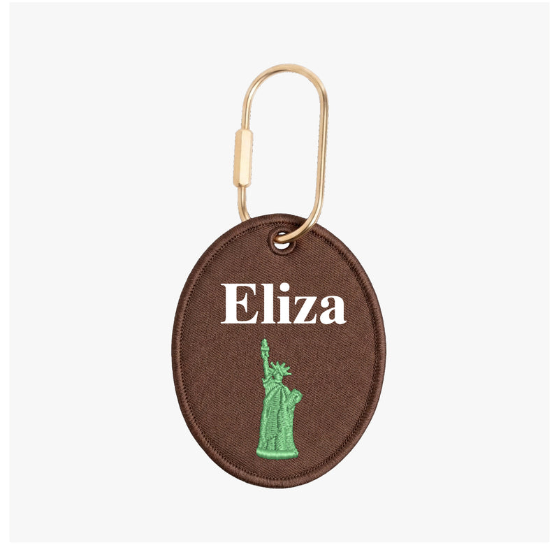New York Signature Oval Charm