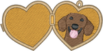 Brown Shorthair Dachshund Locket
