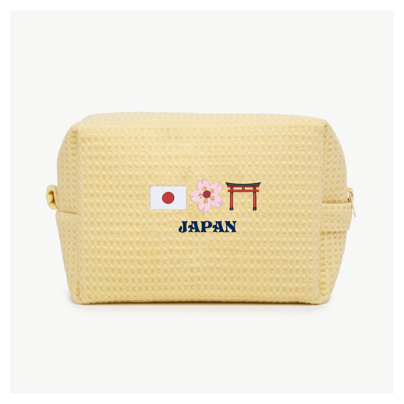 Japan Essential Waffle Pouch