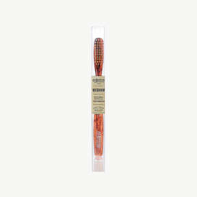 C.O. Bigelow Natural Bristle Toothbrush - Tortoise (Medium)