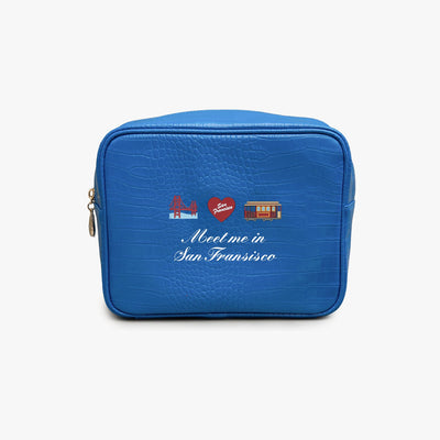 California Essential Small Croc Pouch