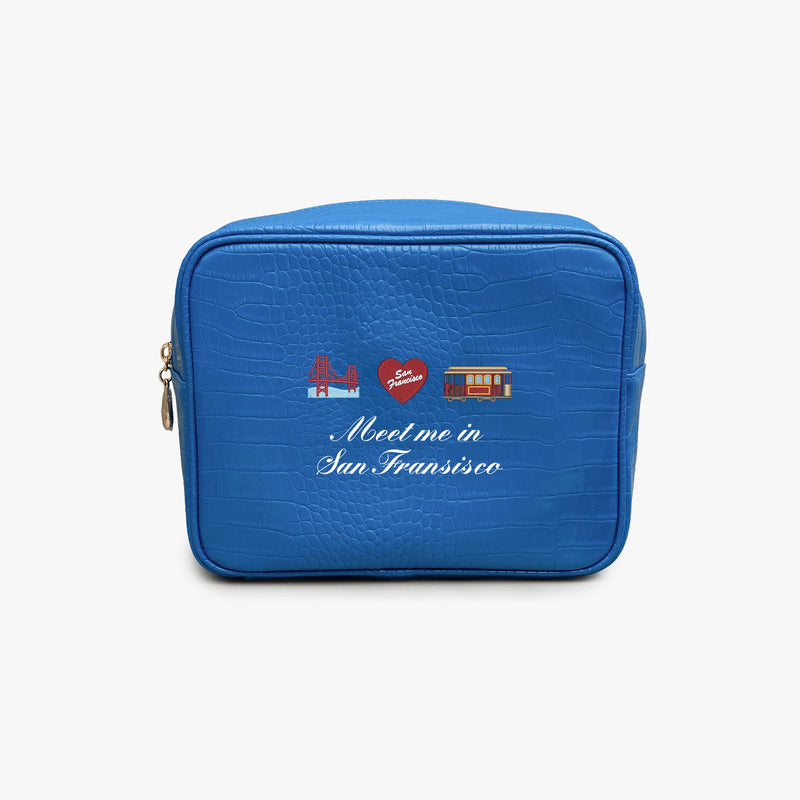 California Essential Small Croc Pouch