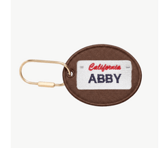 California License Plate Charm