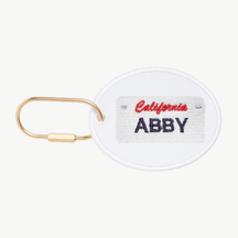 California License Plate Charm