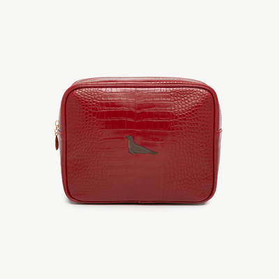 California Icon Small Croc Pouch