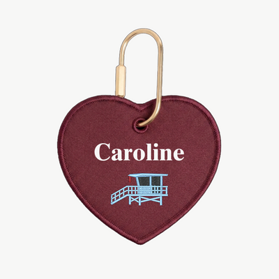 California Signature Heart Charm