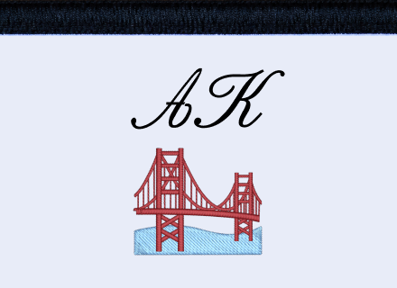 California Signature Heart Charm