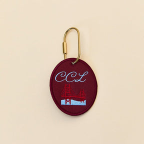 California Signature Oval Charm