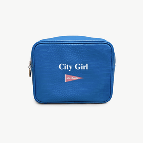 California Signature Small Croc Pouch