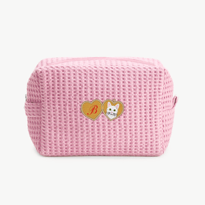 Cat Locket Waffle Pouch