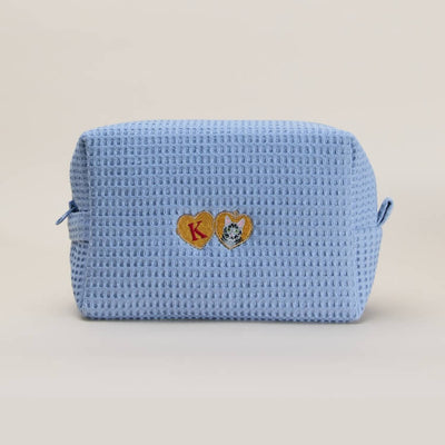 Cat Locket Waffle Pouch