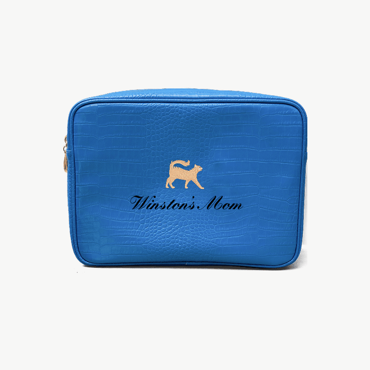 Cat Mom Croc Pouch