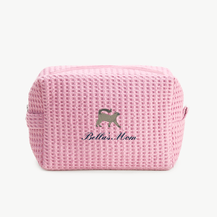 Cat Mom Waffle Pouch
