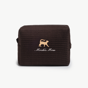 Cat Mom Waffle Pouch