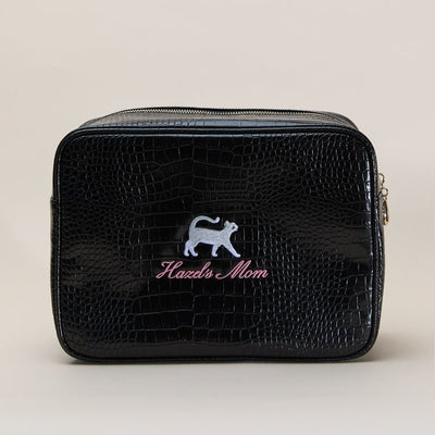 Cat Mom Croc Pouch