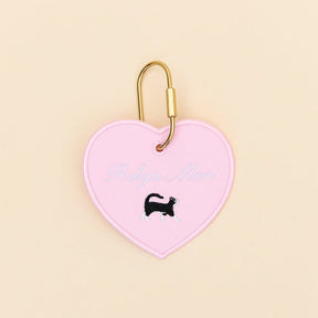 Cat Mom Heart Charm