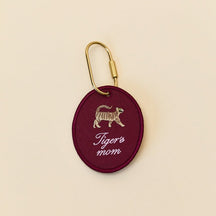 Cat Mom Oval Charm