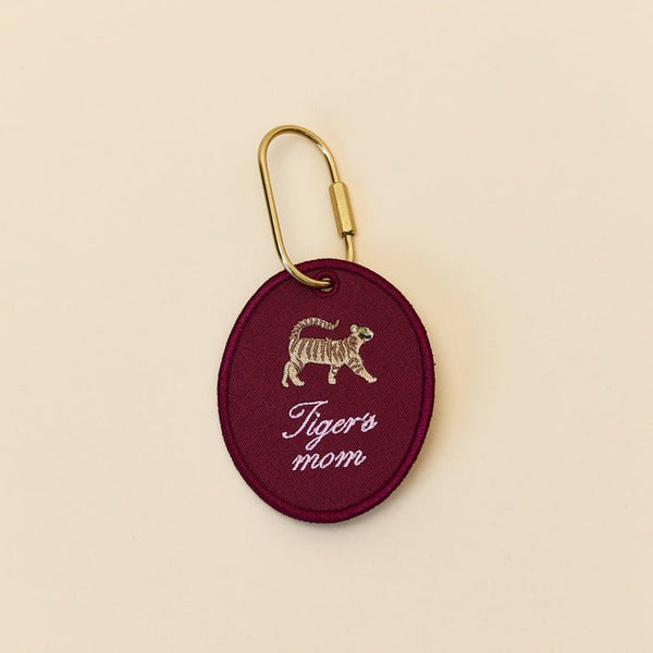 Cat Mom Oval Charm
