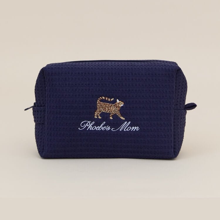 Custom Cat Mom Waffle Pouch