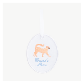 Cat Mom Oval Ornament