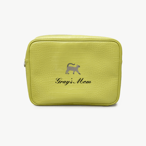 Cat Mom Croc Pouch
