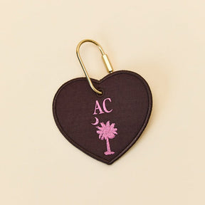 Charleston Signature Heart Charm
