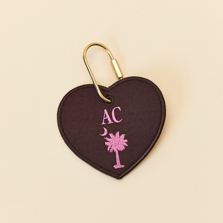 Charleston Signature Heart Charm
