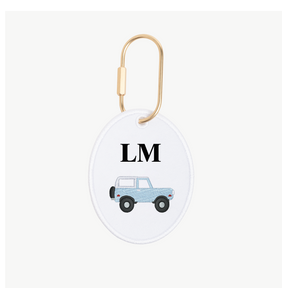 Charleston Signature Oval Charm