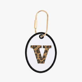 Cheetah Initial Charm