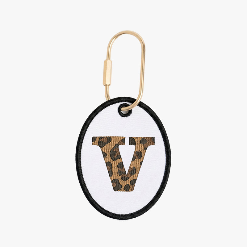 Cheetah Initial Charm