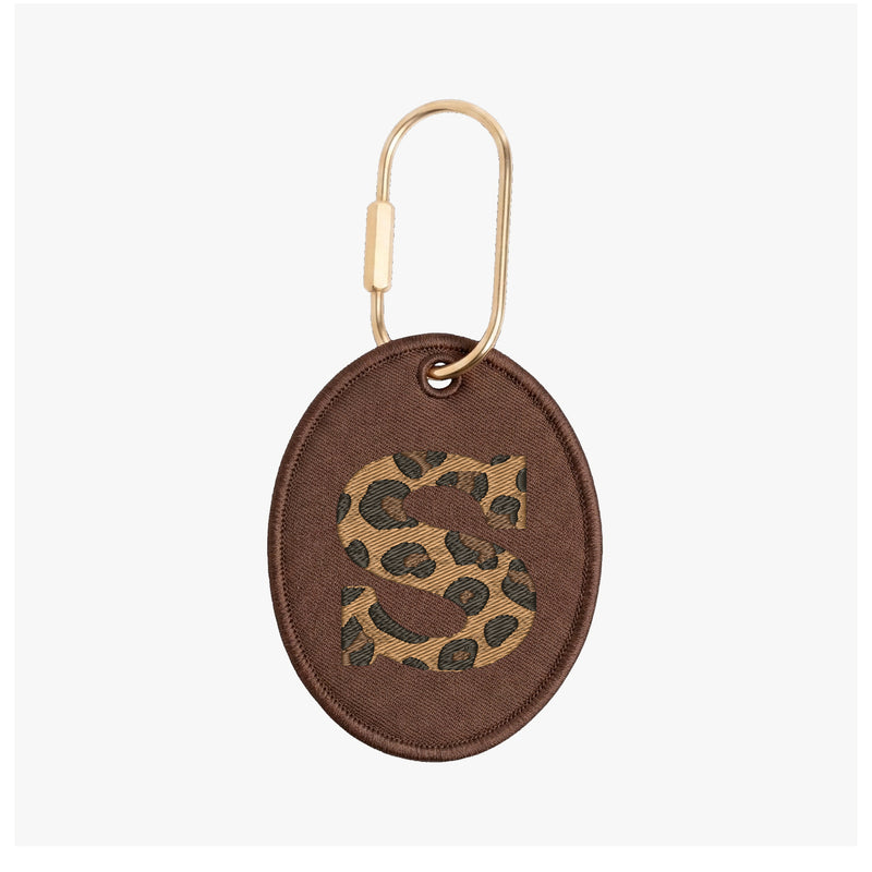 Cheetah Initial Charm