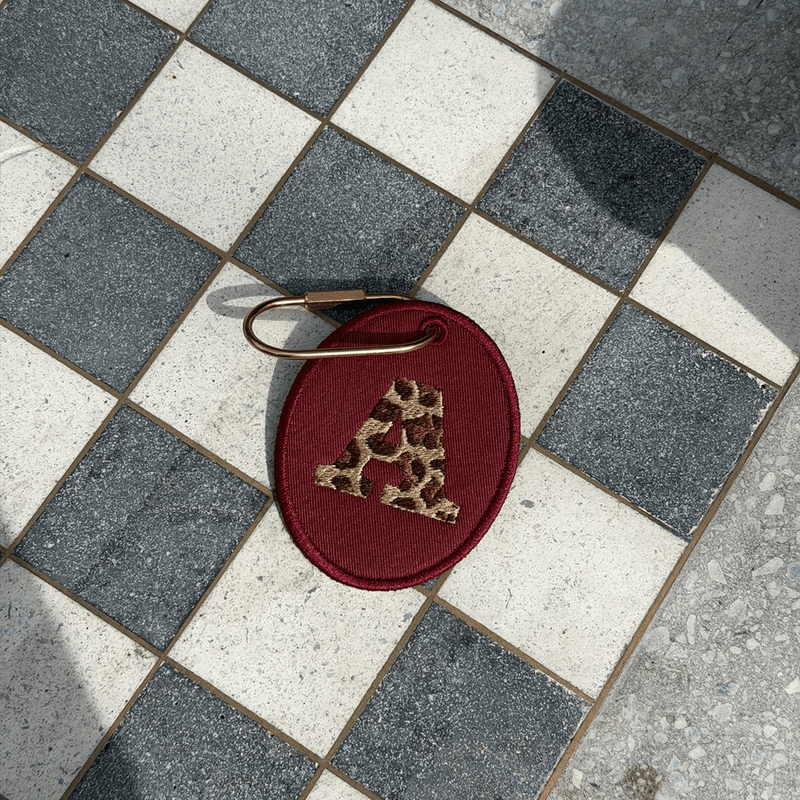 Cheetah Initial Charm