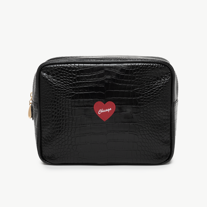 Chicago Icon Croc Pouch
