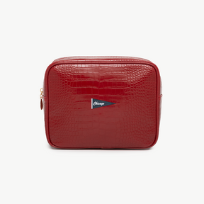 Chicago Icon Small Croc Pouch