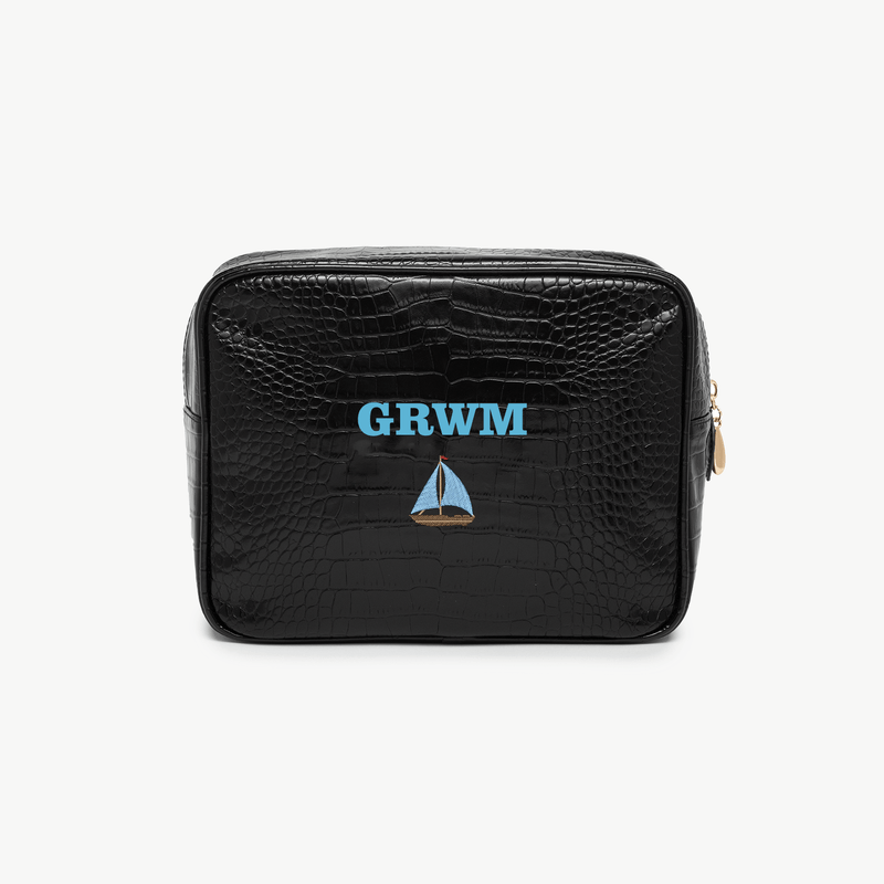 Chicago Signature Small Croc Pouch