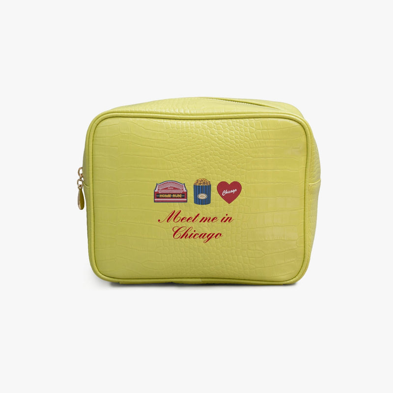 Chicago Essential Small Croc Pouch