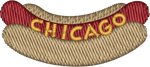 Chicago Hot Dog Print