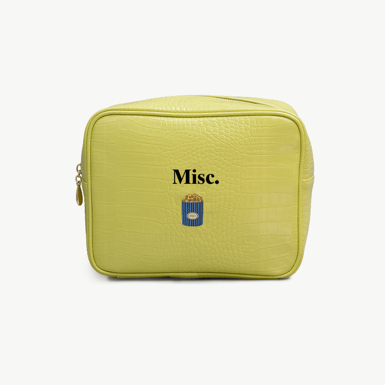 Chicago Signature Small Croc Pouch