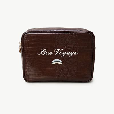 Chicago Signature Croc Pouch