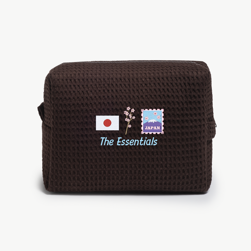 Japan Essential Waffle Pouch