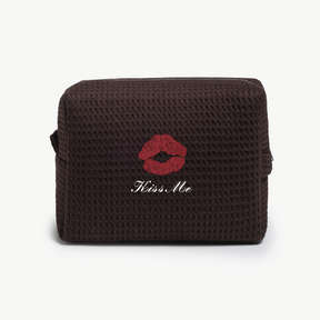 Custom Kiss Waffle Pouch